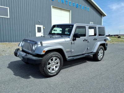 2017 Jeep Wrangler Unlimited 4X4 Sahara 4DR SUV