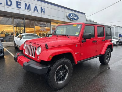 2017 Jeep Wrangler Unlimited 4X4 Sahara 4DR SUV
