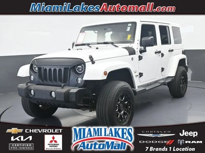 2018 Jeep Wrangler JK Unlimited 4X4 Sahara 4DR SUV