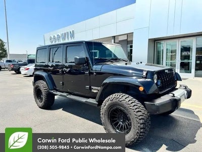 Photo of a 2013 Jeep Wrangler Unlimited 4X4 Sahara 4DR SUV for sale
