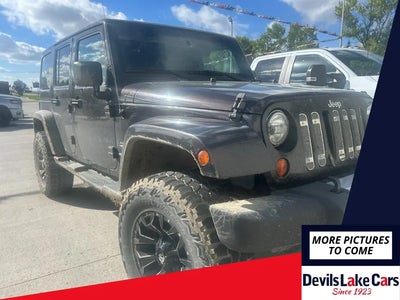 Photo of a 2013 Jeep Wrangler Unlimited 4X4 Sahara 4DR SUV for sale