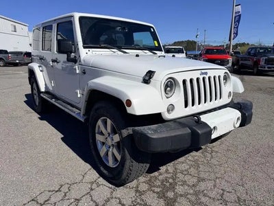2015 Jeep Wrangler Unlimited 4X4 Sahara 4DR SUV