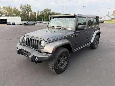 2017 Jeep Wrangler Unlimited 4X4 Sahara 4DR SUV