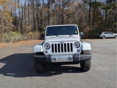 2017 Jeep Wrangler Unlimited 4X4 Sahara 4DR SUV