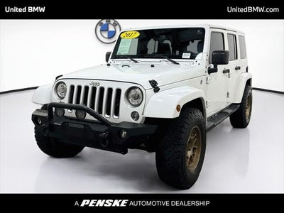 2017 Jeep Wrangler Unlimited 4X4 Sahara 4DR SUV