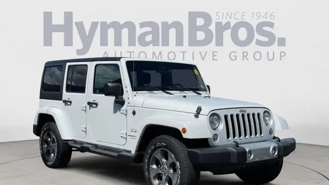 Preowned 2018 Jeep Wrangler JK Unlimited Sahara for Sale