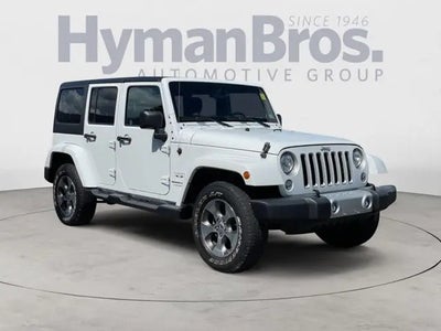 2018 Jeep Wrangler JK Unlimited 4X4 Sahara 4DR SUV