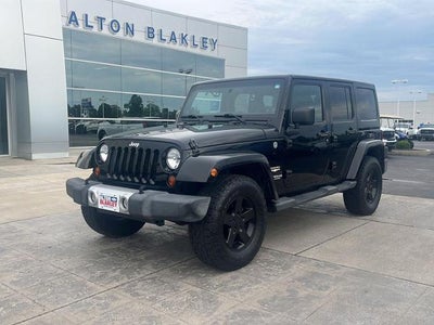 2012 Jeep Wrangler Unlimited 4X4 Sahara 4DR SUV