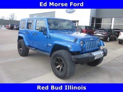 2014 Jeep Wrangler Unlimited 4X4 Sahara 4DR SUV