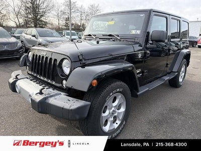 2015 Jeep Wrangler Unlimited 4X4 Sahara 4DR SUV