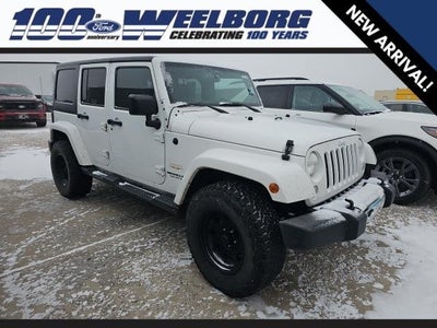 2015 Jeep Wrangler Unlimited 4X4 Sahara 4DR SUV