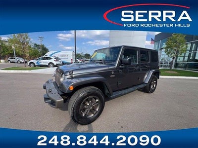 2016 Jeep Wrangler Unlimited 4X4 Sahara 4DR SUV