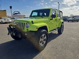2016 Jeep Wrangler Unlimited with Hypergreen Clearcoat Exterior