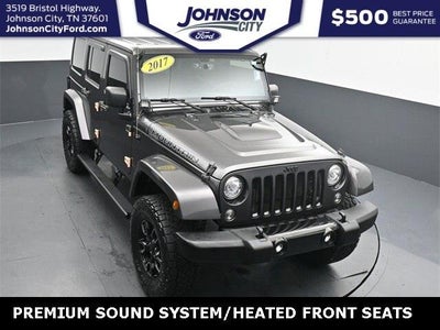 2017 Jeep Wrangler Unlimited 4X4 Sahara 4DR SUV