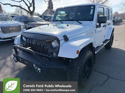 2018 Jeep Wrangler JK Unlimited 4X4 Sahara 4DR SUV