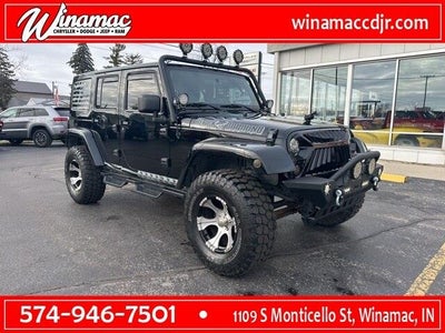 2012 Jeep Wrangler Unlimited 4X4 Sahara 4DR SUV