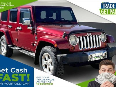 2013 Jeep Wrangler Unlimited 4X4 Sahara 4DR SUV