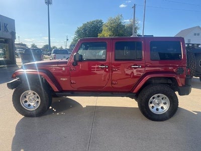 2013 Jeep Wrangler Unlimited 4X4 Sahara 4DR SUV