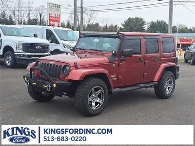 2013 Jeep Wrangler Unlimited 4X4 Sahara 4DR SUV