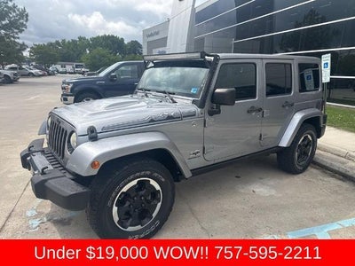 2014 Jeep Wrangler Unlimited 4X4 Sahara 4DR SUV
