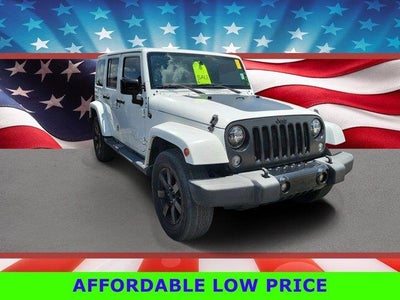 2014 Jeep Wrangler Unlimited 4X4 Sahara 4DR SUV