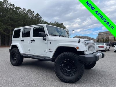 2016 Jeep Wrangler Unlimited 4X4 Sahara 75TH Anniversary 4DR SUV