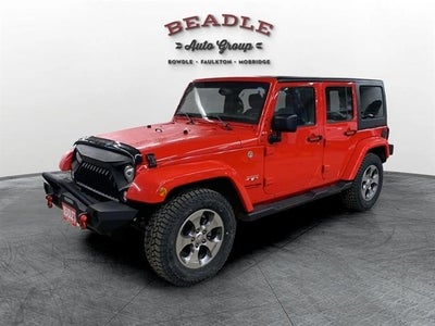 2018 Jeep Wrangler JK Unlimited 4X4 Sahara 4DR SUV