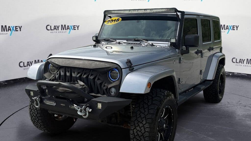Preowned 2018 Jeep Wrangler JK Unlimited Sahara for Sale