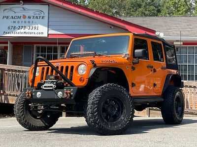 2012 Jeep Wrangler Unlimited 4X4 Sahara 4DR SUV