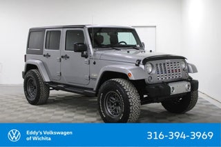 2015 Jeep Wrangler Unlimited with Billet Silver Metallic Clearco Exterior