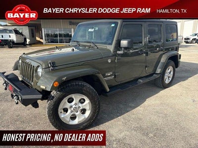 Photo of a 2015 Jeep Wrangler Unlimited 4X4 Sahara 4DR SUV for sale