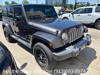 2017 Jeep Wrangler Unlimited 4X4 Sahara 4DR SUV