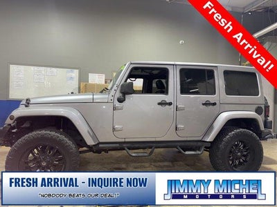 2017 Jeep Wrangler Unlimited 4X4 Sahara 4DR SUV