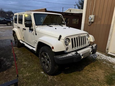 2017 Jeep Wrangler Unlimited 4X4 Sahara 4DR SUV