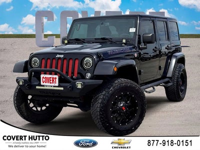 2015 Jeep Wrangler Unlimited 4X4 Rubicon 4DR SUV