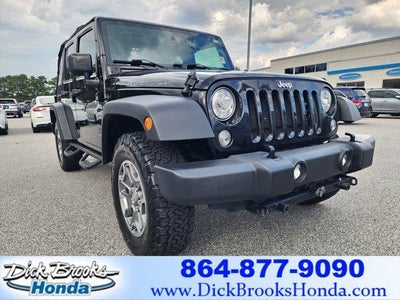2017 Jeep Wrangler Unlimited 4X4 Rubicon 4DR SUV