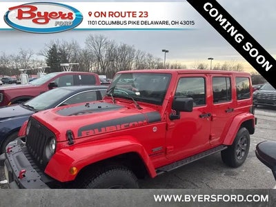 2017 Jeep Wrangler Unlimited 4X4 Rubicon Hard Rock 4DR SUV