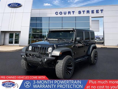 2018 Jeep Wrangler JK Unlimited 4X4 Rubicon 4DR SUV