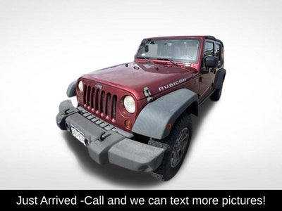 2013 Jeep Wrangler Unlimited 4X4 Rubicon 4DR SUV