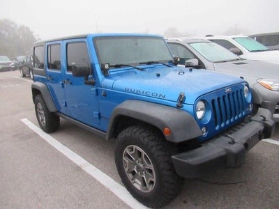 2015 Jeep Wrangler Unlimited 4X4 Rubicon 4DR SUV