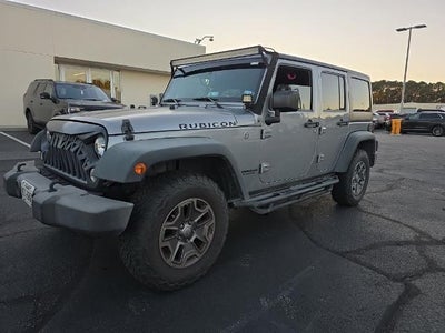 2016 Jeep Wrangler Unlimited 4X4 Rubicon 4DR SUV