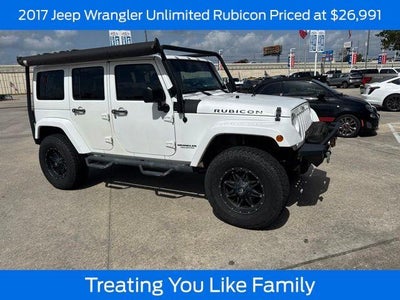 2017 Jeep Wrangler Unlimited 4X4 Rubicon 4DR SUV
