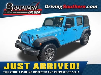 2017 Jeep Wrangler Unlimited 4X4 Rubicon 4DR SUV
