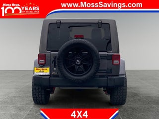 2017 Jeep Wrangler Unlimited with Granite Crystal Metallic Clearcoat Exterior