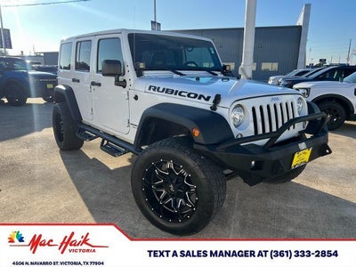 2018 Jeep Wrangler JK Unlimited 4X4 Rubicon 4DR SUV