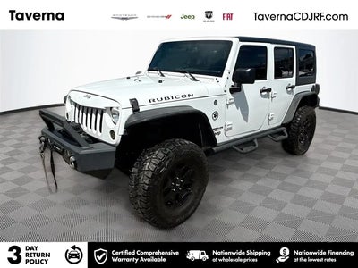 Photo of a 2016 Jeep Wrangler Unlimited 4X4 Rubicon 4DR SUV for sale