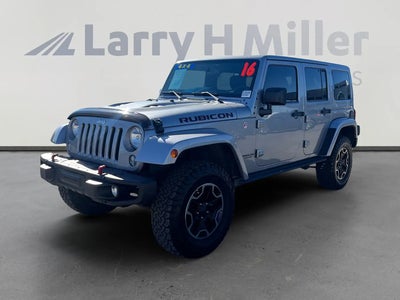 2016 Jeep Wrangler Unlimited 4X4 Rubicon 4DR SUV