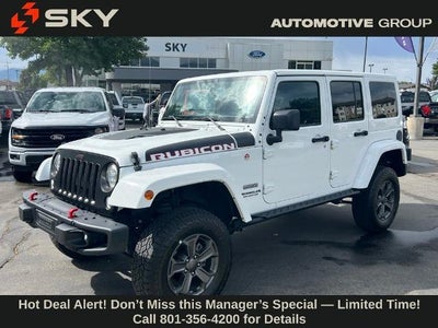 2017 Jeep Wrangler Unlimited 4X4 Rubicon 4DR SUV