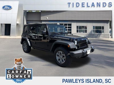 2016 Jeep Wrangler Unlimited 4X4 Rubicon 4DR SUV