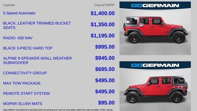 2017 Jeep Wrangler Unlimited Rubicon